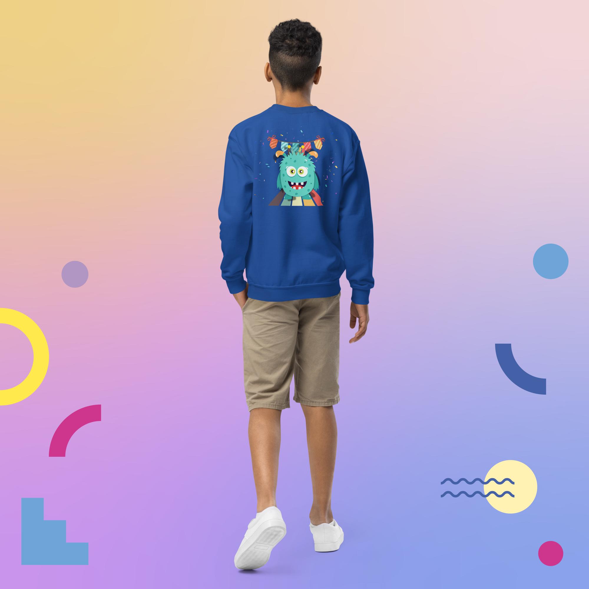 Felpa girocollo giovanile - immagine 8