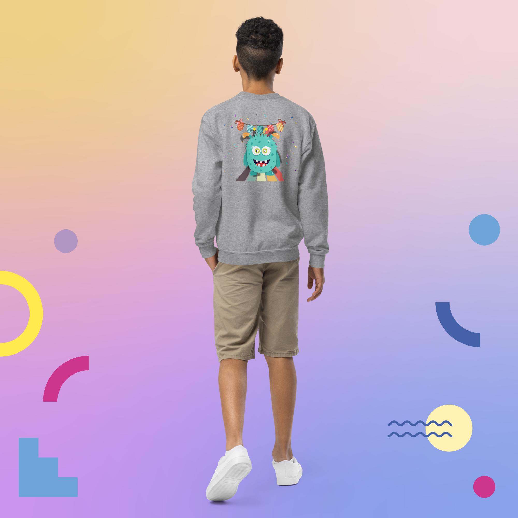 Felpa girocollo giovanile - immagine 9