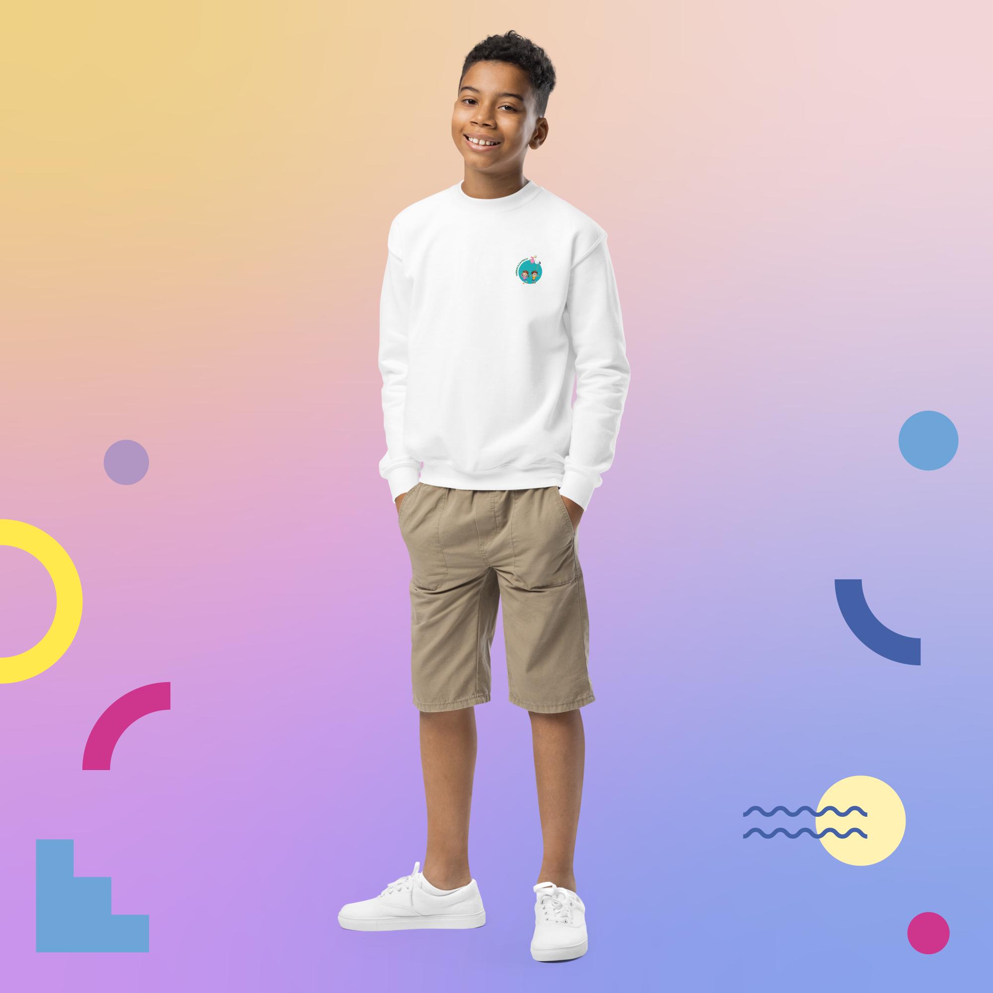 Felpa girocollo giovanile - immagine 6