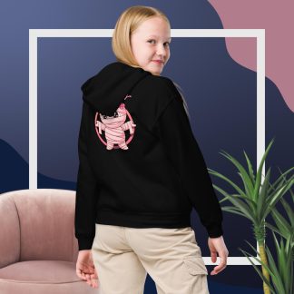 Felpa Mummy con cappuccio